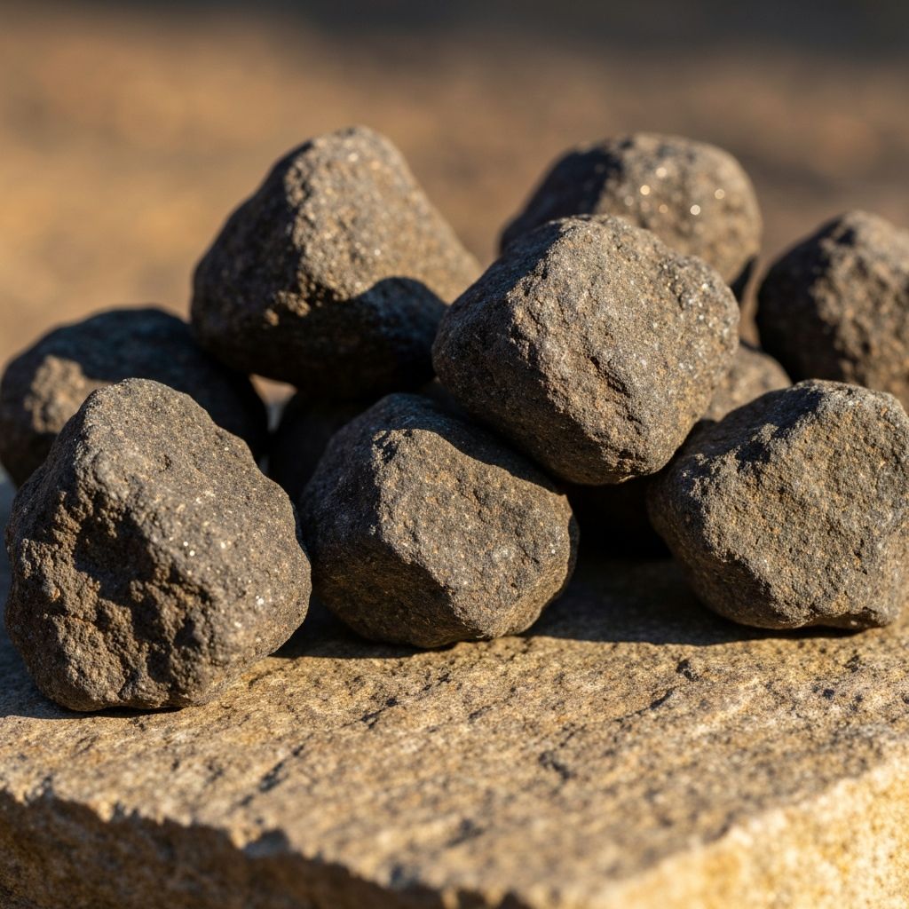 Raw shilajit chunks